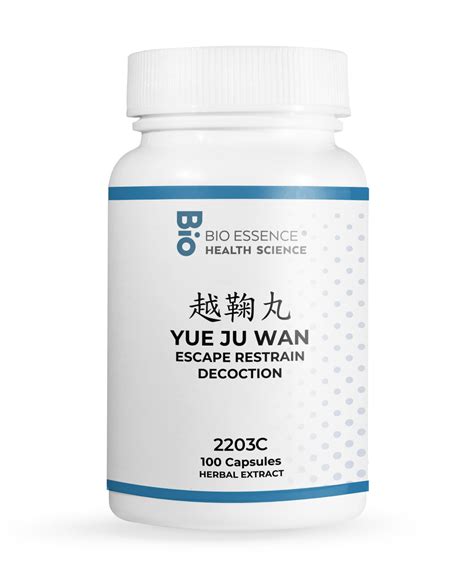 Yue Ju Wan 越麴丸 Escape Restrain Decoction Bio Essence Health Science