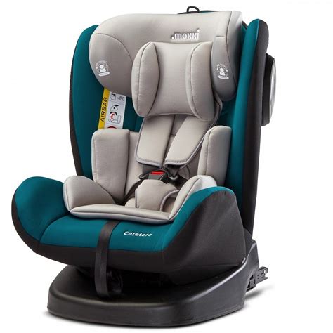 Mokki Si Ge Auto Pivotant Isofix Kg Groupe Turquoise Caretero