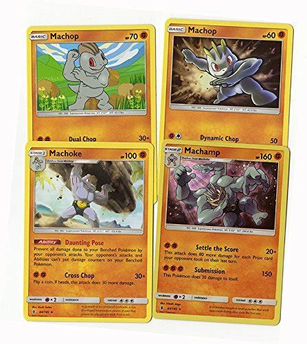 Buy Pokémon - Machamp Machoke Machop Sun & Moon Guardians Risings ...