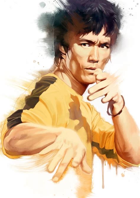 Bruce Lee Poster Art Ubicaciondepersonascdmxgobmx