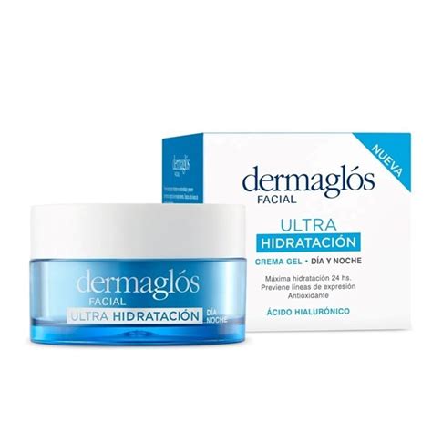 Dermaglos Facial Ultra Hidratación Crema Gel Día Y Noche 50g Dermaglós