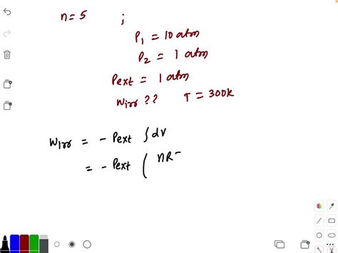 Solved Mole Of An Ideal Gas Expand Isothermally And Irreversibly From