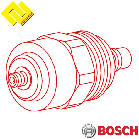 Solenoid Bosch F002d13644 Replaces F002d11842