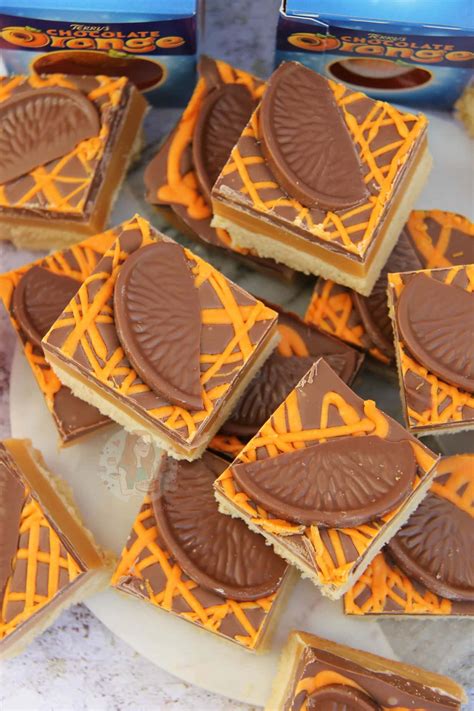 Terrys Chocolate Orange Millionaires Shortbread Janes Patisserie