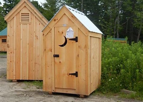 Wooden Outhouse Kit | Building an Outhouse | Jamaica Cottage Shop Building A Storage Shed ...