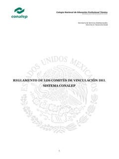 REGLAMENTO DE LOS COMITÉS DE VINCULACIÓN reglamento de los comit