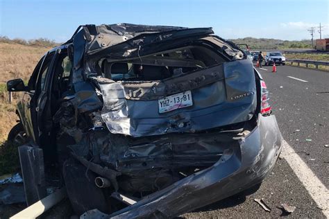 Mas De Lesionados En Fuerte Accidente Sobre Autopista Veracruz