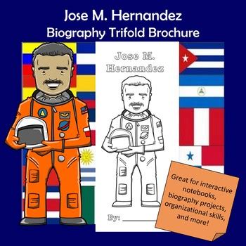 Jose M. Hernandez Biography Trifold Brochure by Dr Loftin's Learning ...