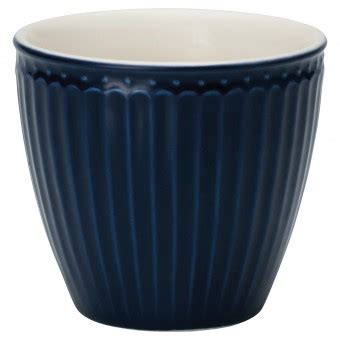 GreenGate Tasse Alice Dark Blue Fuchs Gretel