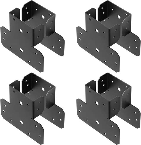 Amazon Gintison 4x4 Brackets For Wood Posts Black DIY Joist