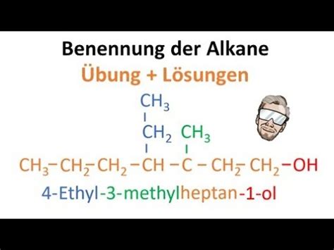 Alkane Benennen Bungsaufgaben L Sungen Chemie Endlich Verstehen