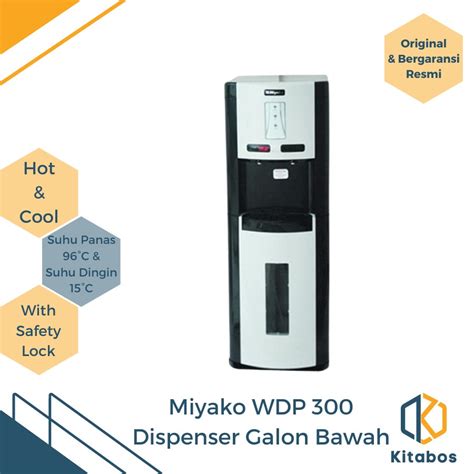 Jual Miyako WDP 300 Dispenser Abu Abu Galon Bawah Shopee Indonesia