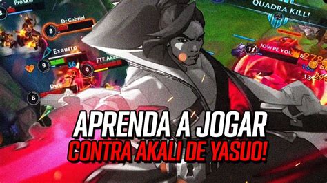 Yasuo Wild Rift Dicas F Ceis Para Jogar Contra Akali No Mid Gameplay