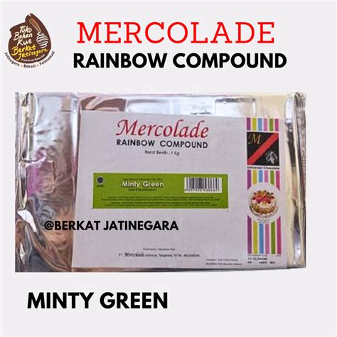 Jual Ready Mercolade Rainbow Compound 1kg Coklat Blok Warna Mercolade