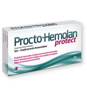 Procto Hemolan Protect Czopki 10 Szt