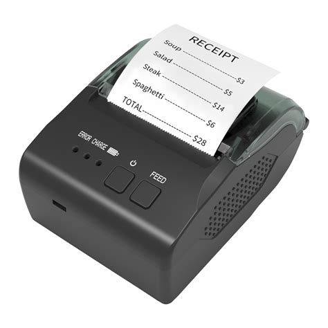 Bisofice 58mm Portable Thermal Receipt Printer USB Connection 2