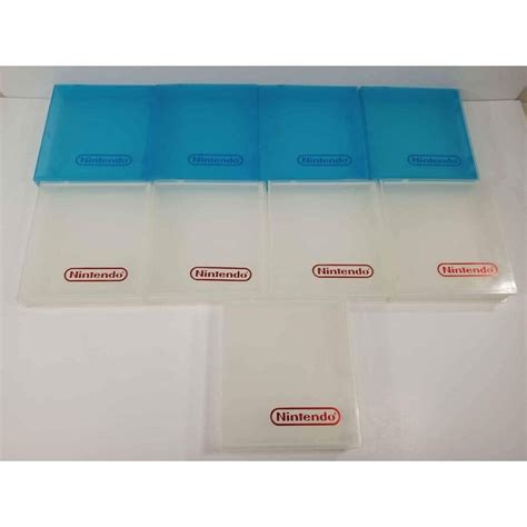 Lot Of Vintage Nintendo Nes Plastic Clamshell Game Storage Cases Etsy