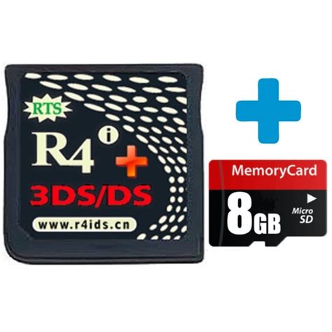 R4i Gold 3ds Plus 8gb Microsd Combo For Nintendo 3ds Xl And 2ds Ds Dsi