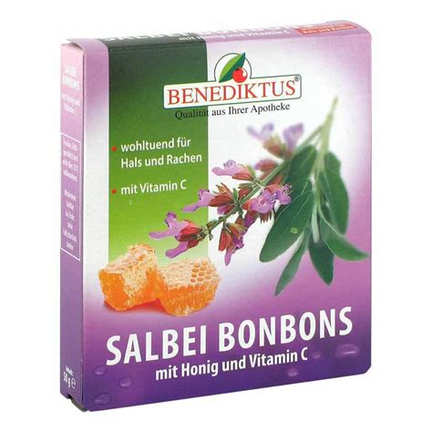 Salbei Bonbons Mit Honig Vitamin C 50 G Apotheke De