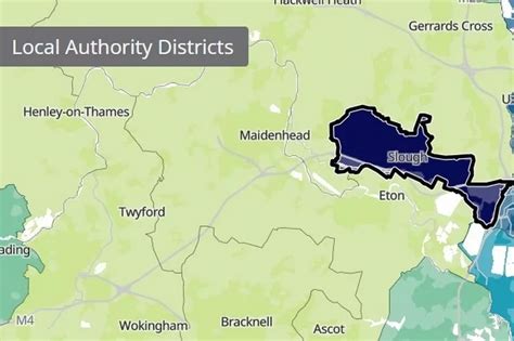 Map Shows Berkshires Most Deprived Areas Including Reading And Slough Berkshire Live