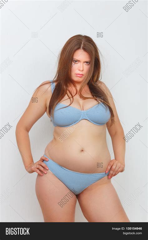 Portrait Fat Woman Image And Photo Free Trial Bigstock