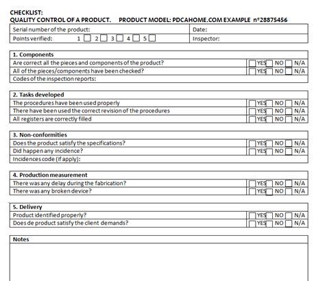 Checklists What Is A Checklist And How To Use It Pdca Home En