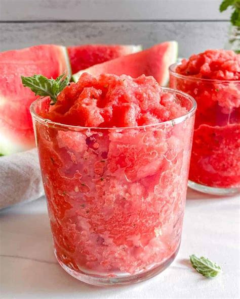 Refreshing Watermelon Slushie Recipe Cart