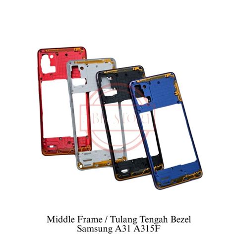 Tulang Tengah Bezel Samsung A Middle Frame Bezzel Rangka Casing