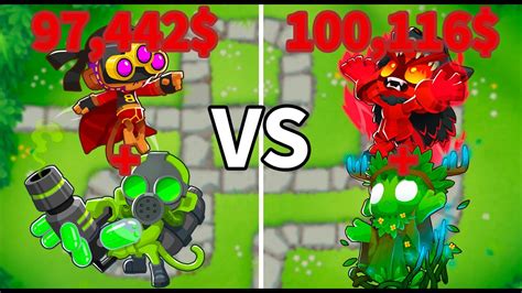 Btd Dartling Gunner And Monkey Ace Vs Ice Monkey And Spike Factory