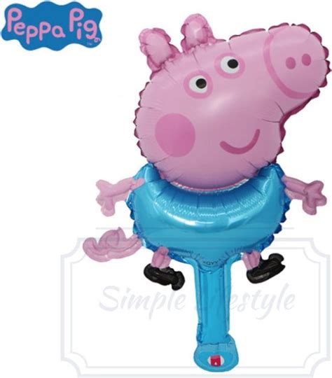 Peppa Pig George Ballon Kinderfeestje Verjaardag Versiering