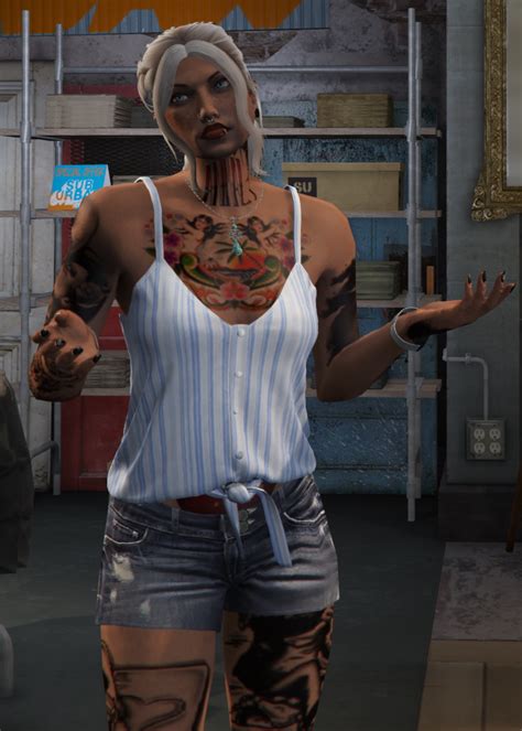 Tie Front Tank For Mp Female Gta Mods Hot Sex Picture