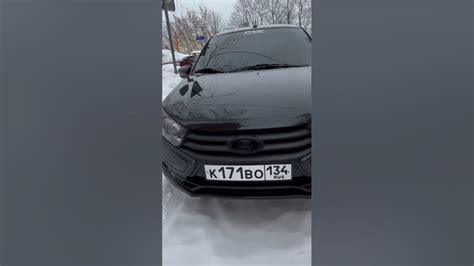 Черная гранта😎 #granta #гранта #тонировка - YouTube
