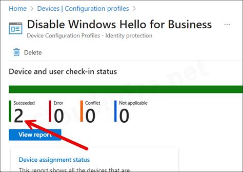 Disable Windows Hello For Business Using Intune