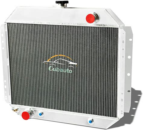 Amazon Cubauto Row Aluminum Radiator For Ford F F