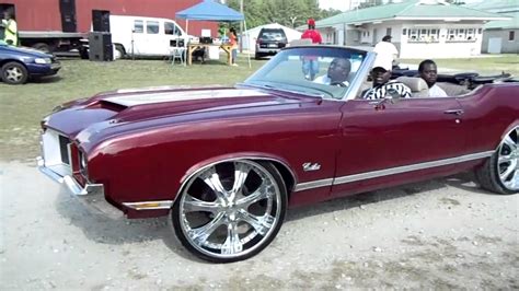 72 Oldsmobile Cutlass On 24s Youtube