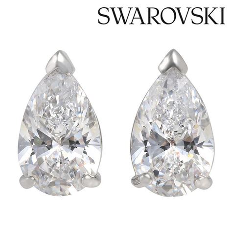 スワロフスキー ピアス Swarovski 一粒ジュエリー ドロップカット レディース Attract 5563121 Swarovski Attract P2 時計・ブランド専門店