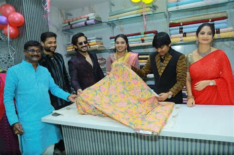 YK Designers Fabric Studio Launched At Hydernagar Hybiz TV