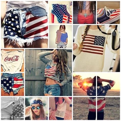 American Patriotism Fashion Usa Fashion Patriotic Outfit