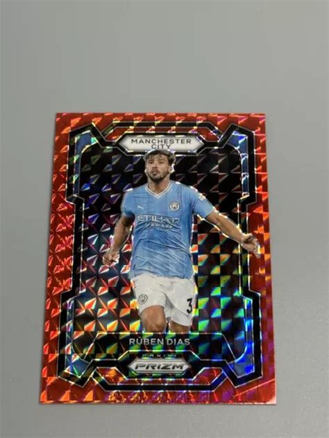 Ruben Dias Panini Prizm Premier League Mosaico Rosso