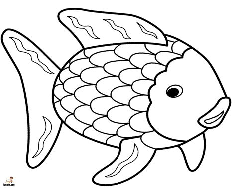 Coloriage Poissons Davril Gratuit 123Dessins Source 1 Des Dessins