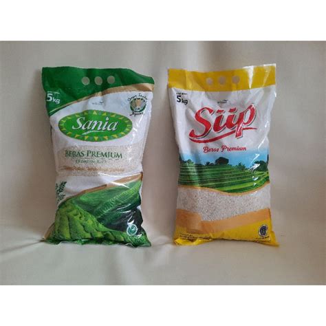 Jual Beras Siip Sania 5 Kg Shopee Indonesia