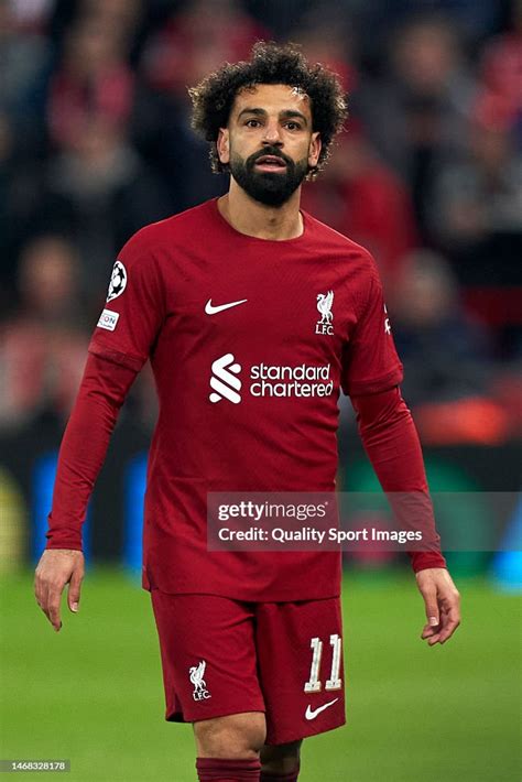 Mohamed Salah of Liverpool FC looks on during the UEFA Champions ...