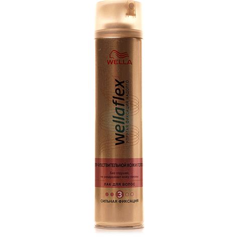 Лак WELLAFLEX для волос для чувствительной кожи и головы Сильная ...