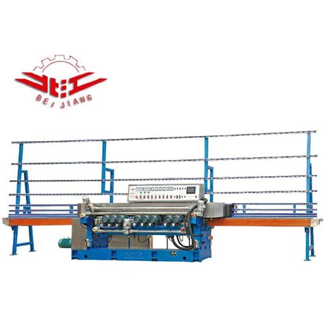 Automatic Glass Straight Line Polishing Grinding Beveling Processing