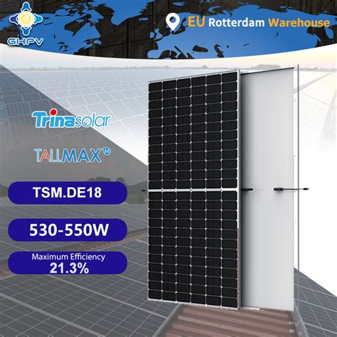 Trina Solar Tallmax Tsm De Solar Panel Manufacturers In China W