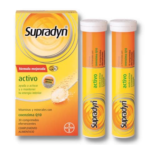 Supradyn Activo Efervescente Comprimidos Salunatur