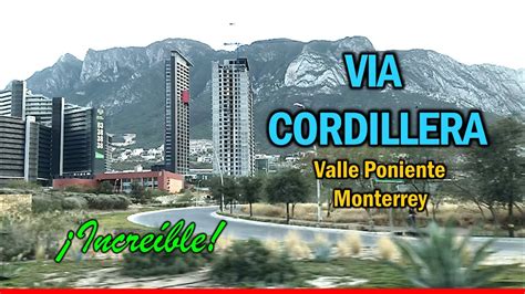 VÍA CORDILLERA INCREÍBLE desarrollo URBANO en Valle Poniente