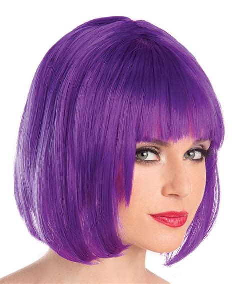 Purple Bob Wig Zulily Short Bob Wig Purple Bob Wig Purple Hair