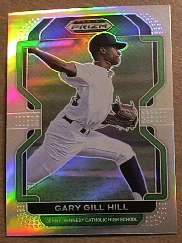 2022 Panini Prizm Draft Picks Silver Prizm PDP194 Gary Gill Hill RC