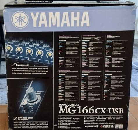 Mg166cx Usb Yamaha Mg166cx Usb Audiofanzine